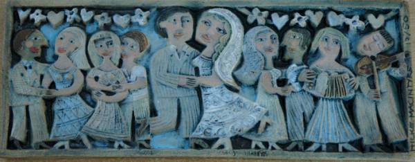 - a Ceramic by Hilke MacIntyre, measuring 10 x 25 cm (H x W) £85